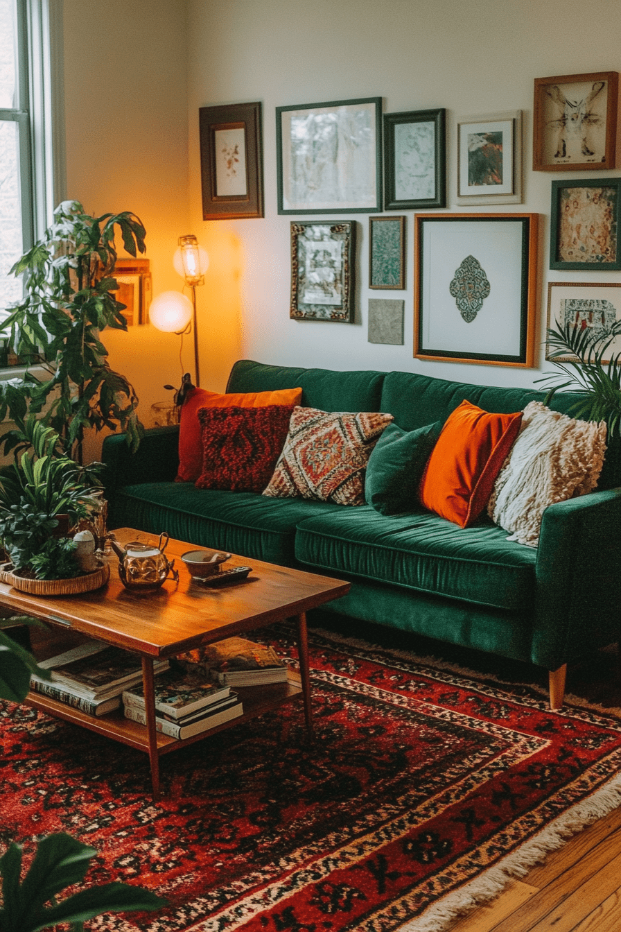 Maximalist decor ideas for a cozy, colorful home – Pin this bold, layered look for inspiration!