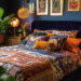 Maximalist bedroom ideas that layer texture, color, and comfort for a bold and cozy space. Pin this bedroom design inspo for later!